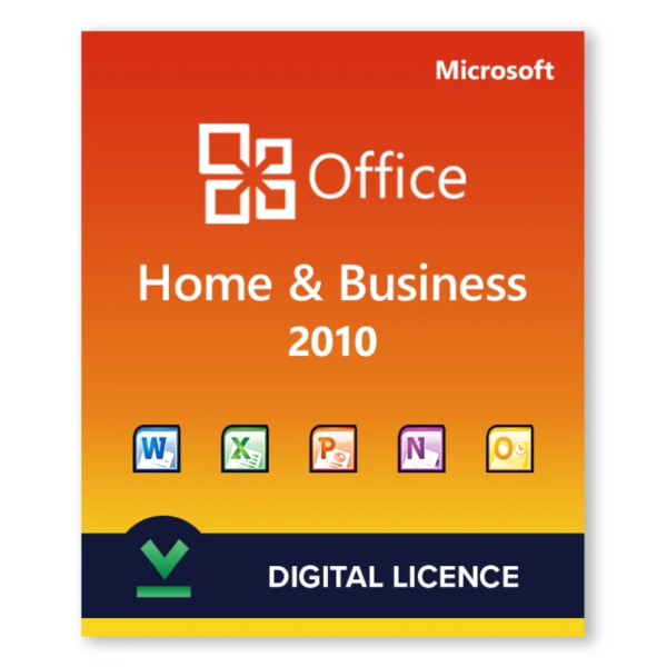 Microsoft Office 2010 Home and Business Digital License