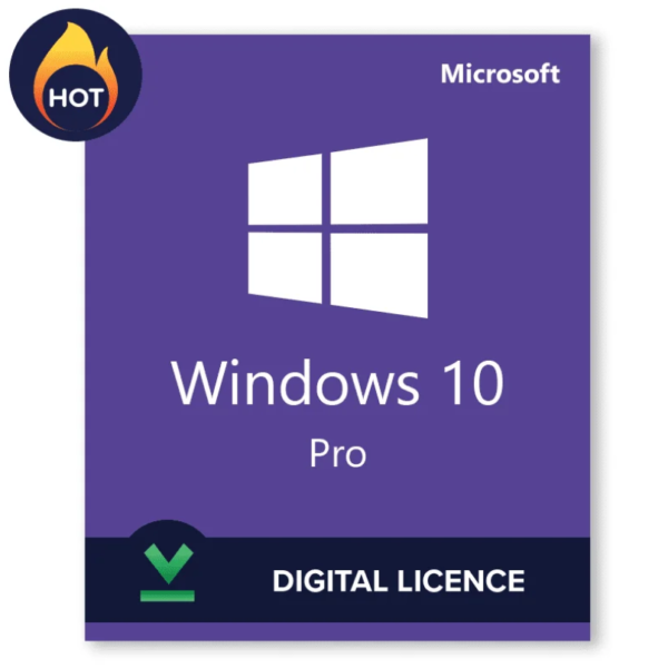 MICROSOFT WINDOWS 10 PRO LICENSE – 1PC